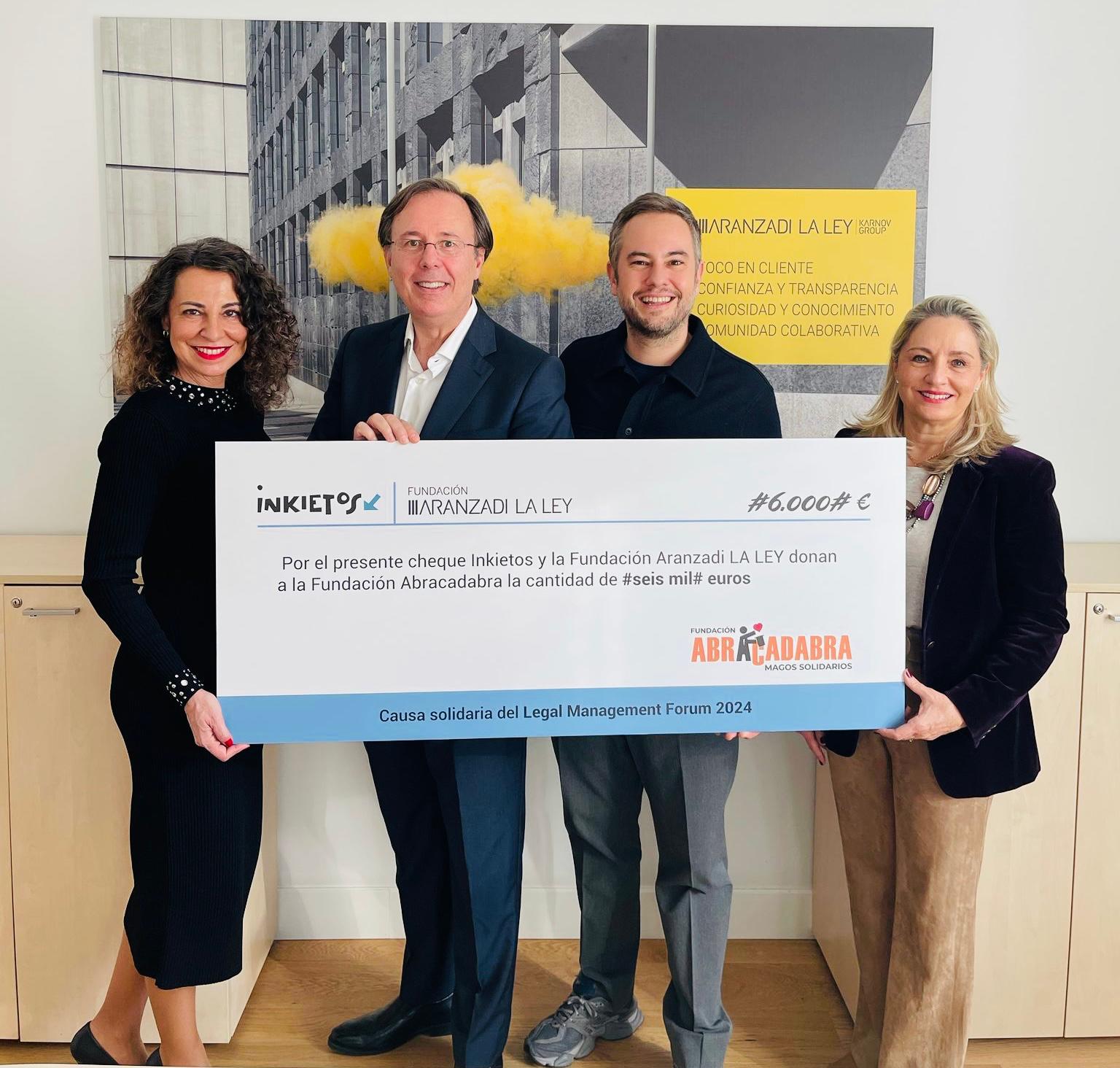 Donación a la Fundación Abracadabra