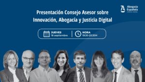 Dos Inkietas en el Consejo Asesor de Abogacía Española