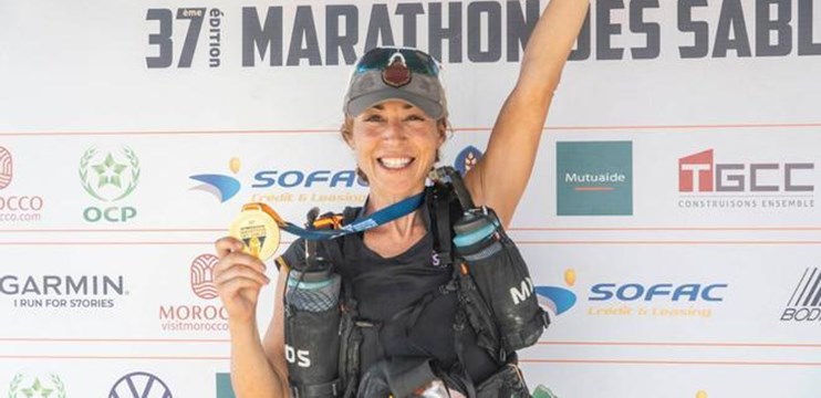 Paula Fernández-Ochoa finaliza la Marathon Des Sables