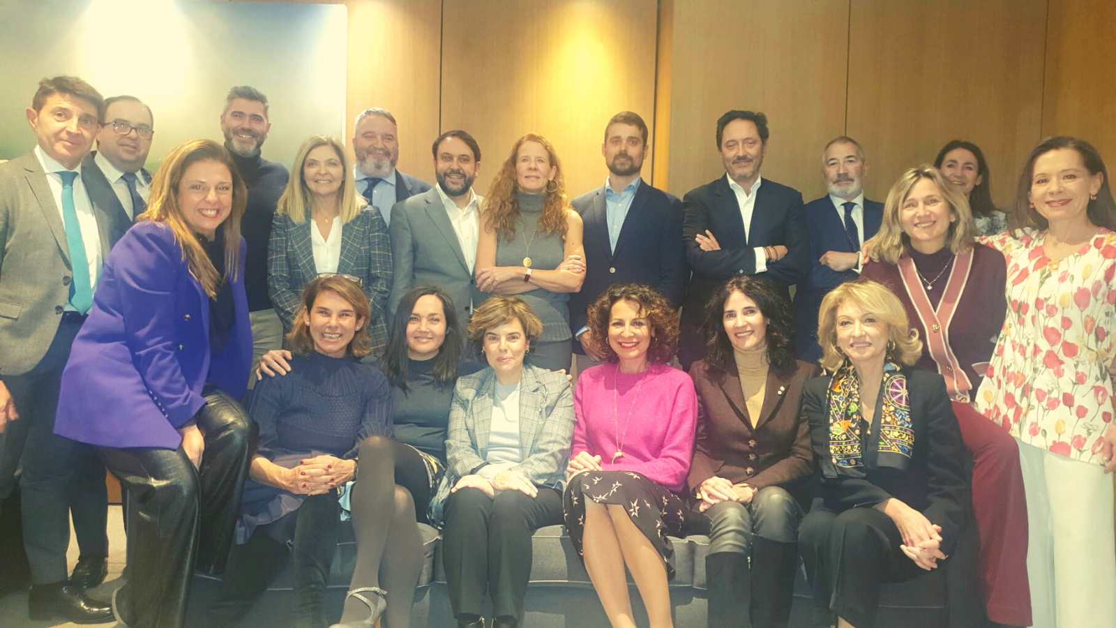 Encuentro con Soraya Sáenz de Santamaría